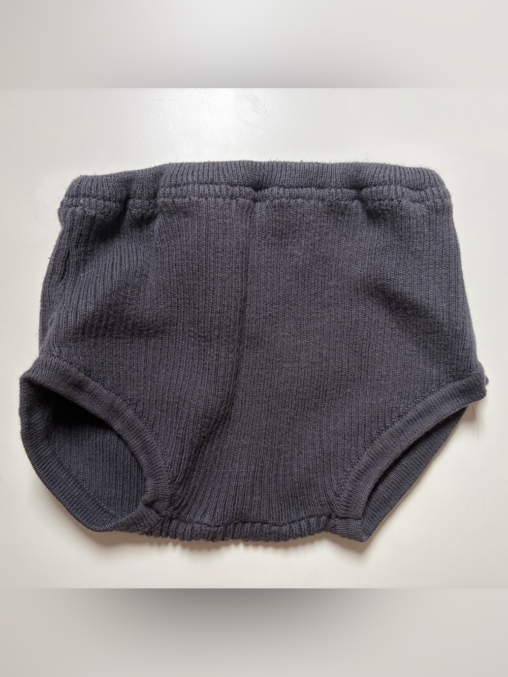 By Billie Ribbed Shorts in Charcoal